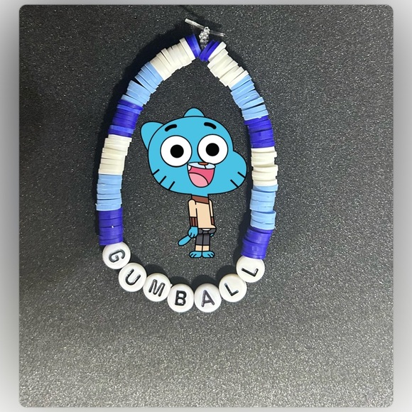 Gumball (The Amazing World of Gumball) Heishi Bracelet - Picture 3 of 8